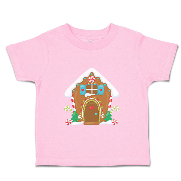 Toddler Clothes Gingerbread House Food and Beverages Desserts Toddler Shirt