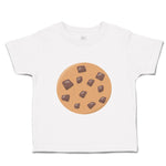 Toddler Clothes Chocolate Chip Cookie 2 Food and Beverages Desserts Cotton