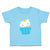 Toddler Clothes Cupcake Stars Blue Food and Beverages Desserts Toddler Shirt