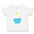 Toddler Clothes Cupcake Stars Blue Food and Beverages Desserts Toddler Shirt