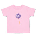 Toddler Clothes Purple White Lollipop Food and Beverages Desserts Toddler Shirt