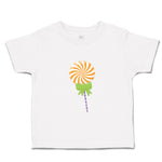 Toddler Clothes Swirl Orange Lollipop Bow Food and Beverages Desserts Cotton