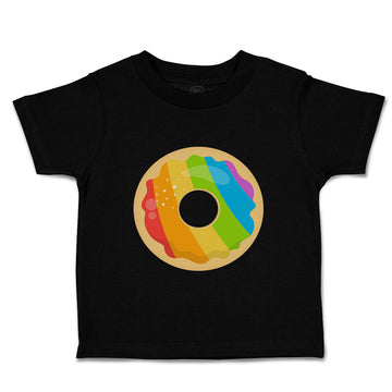 Toddler Clothes Rainbow Irish Donuts Food and Beverages Desserts Toddler Shirt