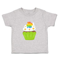 Toddler Clothes St Paddy's Cupcake Rainbow Clover Food and Beverages Cupcakes