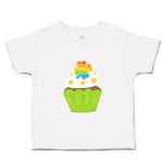 Toddler Clothes St Paddy's Cupcake Rainbow Clover Food and Beverages Cupcakes