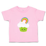 Toddler Clothes St Paddy's Cupcake Rainbow Eyes Food and Beverages Cupcakes