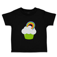 Toddler Clothes St Paddy's Cupcake Rainbow Food and Beverages Cupcakes Cotton