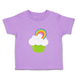 Toddler Clothes St Paddy's Cupcake Rainbow Food and Beverages Cupcakes Cotton