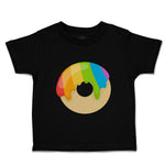 Toddler Clothes Rainbow Irish Donuts No Face Food and Beverages Desserts Cotton