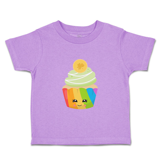Toddler Clothes Rainbow Irish Cupcake Eyes Food and Beverages Cupcakes Cotton
