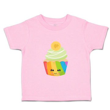 Toddler Clothes Rainbow Irish Cupcake Eyes Food and Beverages Cupcakes Cotton