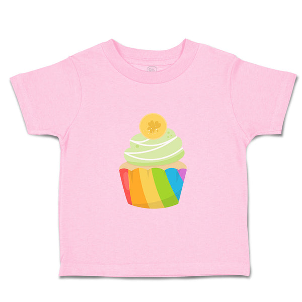 Toddler Clothes Rainbow Irish Cupcake Food and Beverages Cupcakes Toddler Shirt