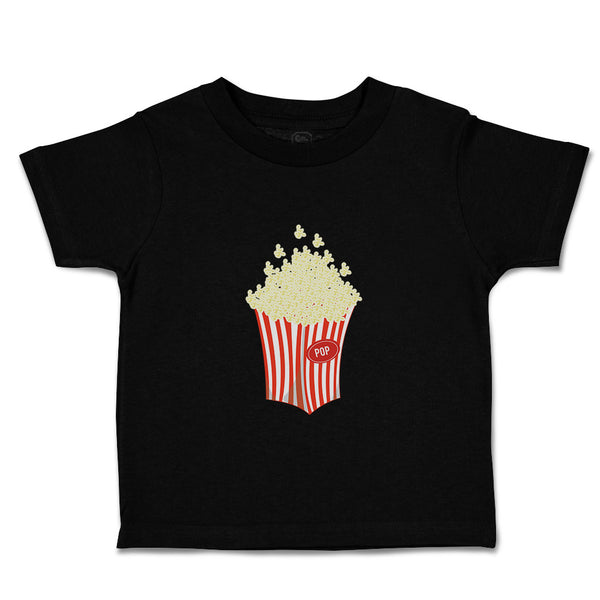 Toddler Clothes Popcorn B Food and Beverages Popcorn Toddler Shirt Cotton