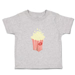 Toddler Clothes Popcorn B Food and Beverages Popcorn Toddler Shirt Cotton