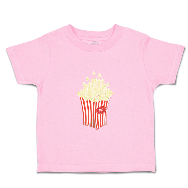 Toddler Clothes Popcorn B Food and Beverages Popcorn Toddler Shirt Cotton