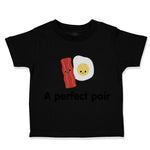 Toddler Clothes A Perfect Pair Bacon and Eggs Toddler Shirt Baby Clothes Cotton