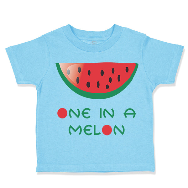 Toddler Clothes 1 in A Melon Watermelon Toddler Shirt Baby Clothes Cotton