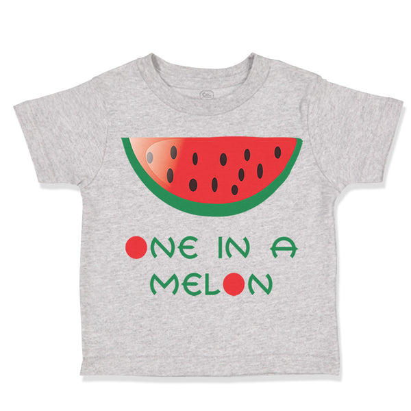 Toddler Clothes 1 in A Melon Watermelon Toddler Shirt Baby Clothes Cotton