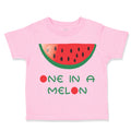 Toddler Clothes 1 in A Melon Watermelon Toddler Shirt Baby Clothes Cotton