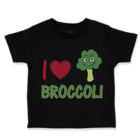 Toddler Clothes I Love Broccoli Vegetables Toddler Shirt Baby Clothes Cotton