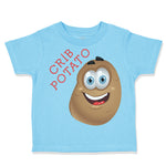 Toddler Clothes Crib Potato Funny Humor Toddler Shirt Baby Clothes Cotton