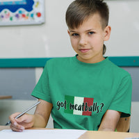 Got Meatballs Italia Flag Italy Funny Humor