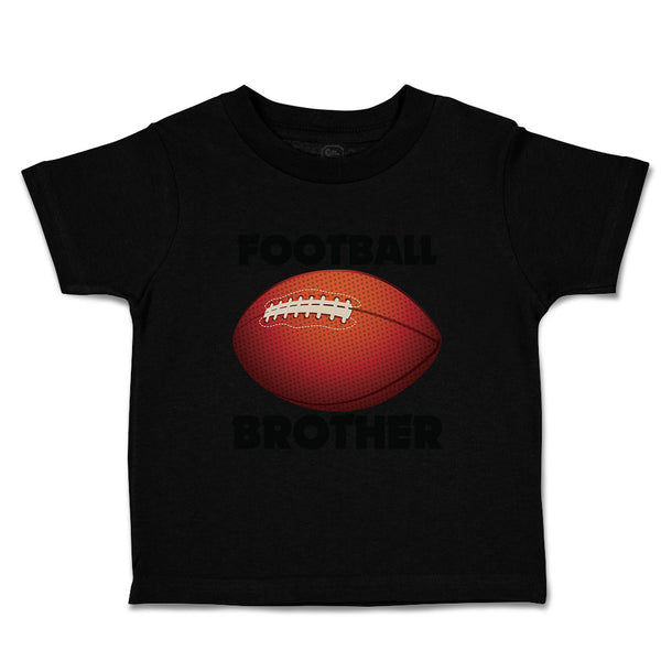 Cute Toddler Clothes Football Brother Football Sports Football Toddler Shirt