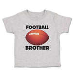 Cute Toddler Clothes Football Brother Football Sports Football Toddler Shirt