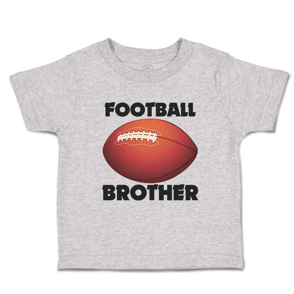 Cute Toddler Clothes Football Brother Football Sports Football Toddler Shirt