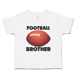 Cute Toddler Clothes Football Brother Football Sports Football Toddler Shirt