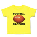 Cute Toddler Clothes Football Brother Football Sports Football Toddler Shirt