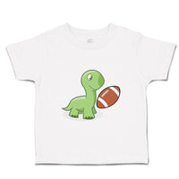 Toddler Clothes Football Dino Dinosaur Football Sports Football Toddler Shirt