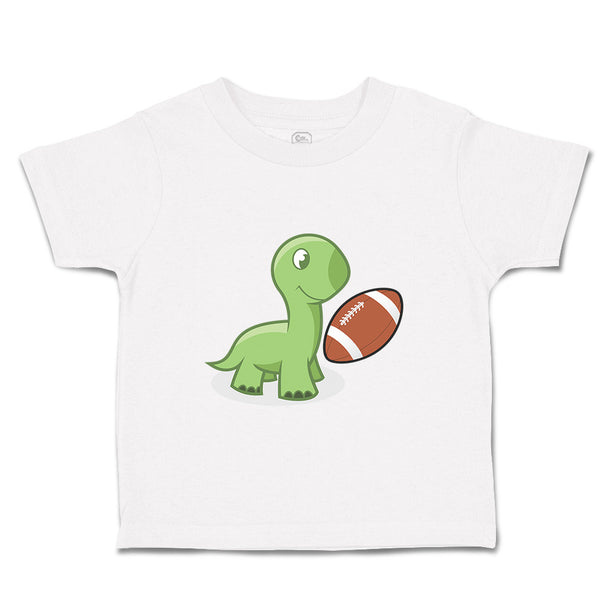 Toddler Clothes Football Dino Dinosaur Football Sports Football Toddler Shirt
