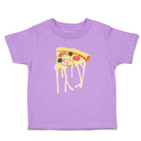 Toddler Clothes Cheesy Pizza Falling Toddler Shirt Baby Clothes Cotton