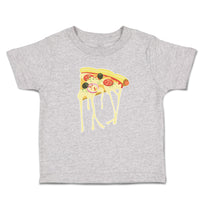 Toddler Clothes Cheesy Pizza Falling Toddler Shirt Baby Clothes Cotton