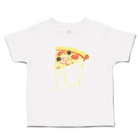 Toddler Clothes Cheesy Pizza Falling Toddler Shirt Baby Clothes Cotton