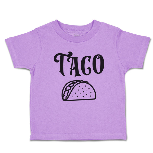 Toddler Clothes Taco Toddler Shirt Baby Clothes Cotton