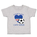 Toddler Clothes Future Soccer Player Cape Verde Future Toddler Shirt Cotton