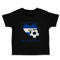 Toddler Clothes Future Soccer Player El Salvador Future Toddler Shirt Cotton