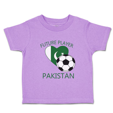 Toddler Clothes Future Soccer Player Pakistan Future Toddler Shirt Cotton
