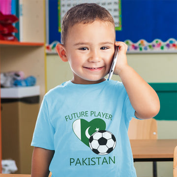 Toddler Clothes Future Soccer Player Pakistan Future Toddler Shirt Cotton