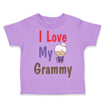 Toddler Clothes I Love My Grammy Grandmother Grandma A Toddler Shirt Cotton
