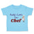 Toddler Clothes Daddy's Little Sous Chef Cooking Dad Father's Day Toddler Shirt