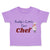 Toddler Clothes Daddy's Little Sous Chef Cooking Dad Father's Day Toddler Shirt