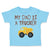 Toddler Clothes My Dad Is A Trucker Dad Father's Day A Toddler Shirt Cotton