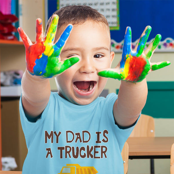 My Dad Is A Trucker Dad Father's Day A