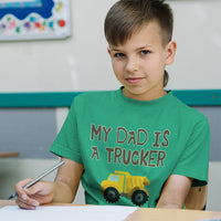 My Dad Is A Trucker Dad Father's Day A