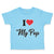 Toddler Clothes I Love My Pop Dad Father's Day Toddler Shirt Baby Clothes Cotton