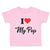 Toddler Clothes I Love My Pop Dad Father's Day Toddler Shirt Baby Clothes Cotton