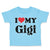 Toddler Clothes I Heart My Gigi Grandma Grandmother Toddler Shirt Cotton